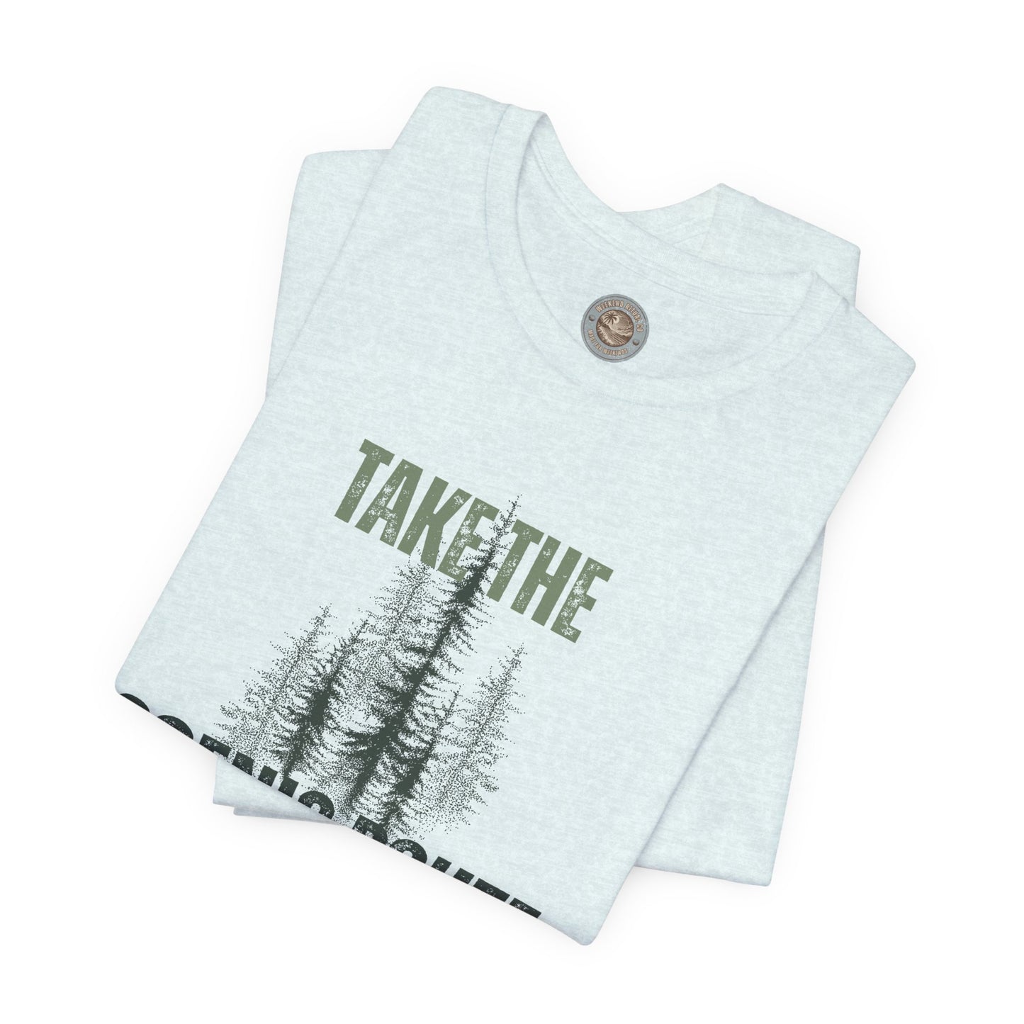 Take the Scenic Route Retro Tee — Vintage Outdoor Adventure T-Shirt