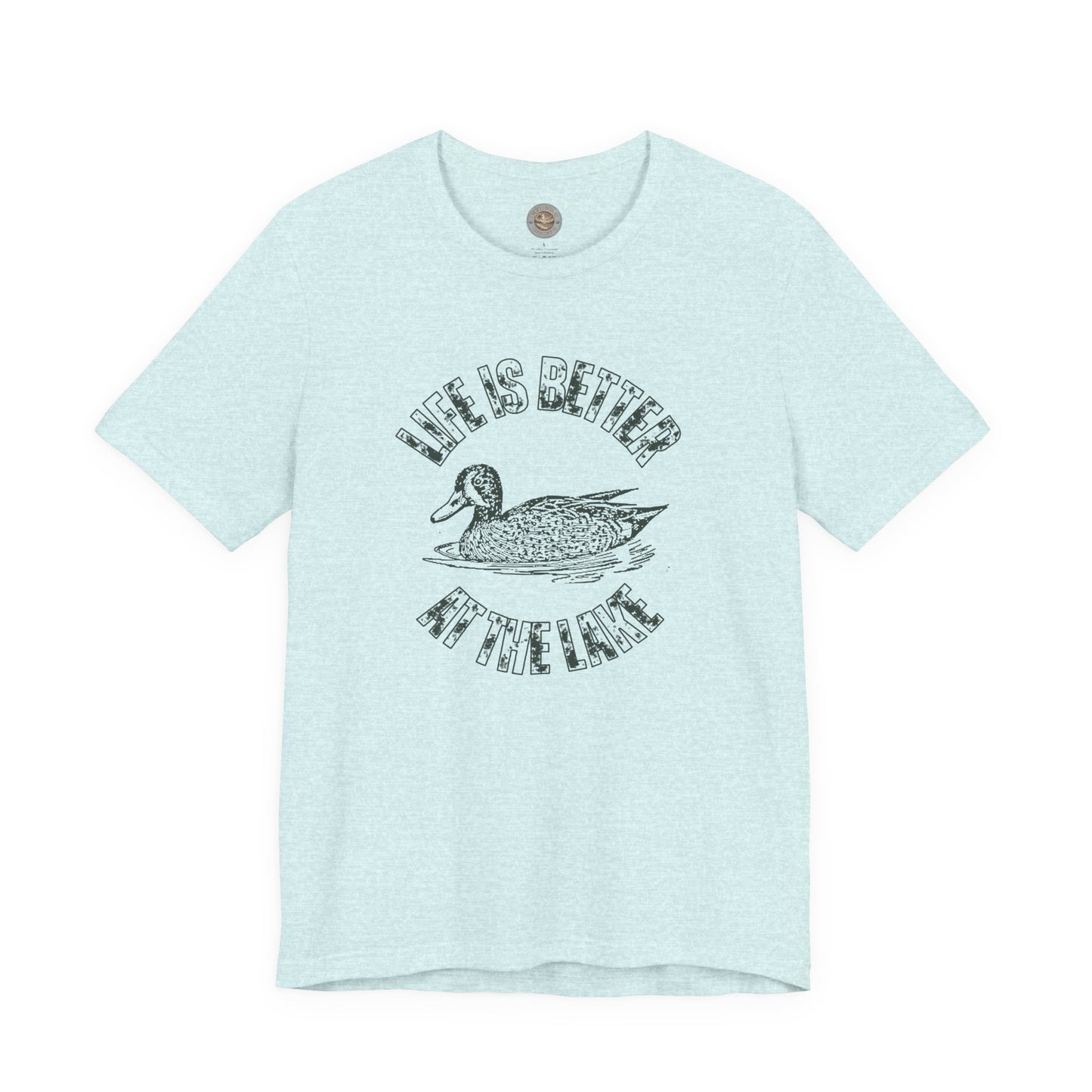 Life Is Better at the Lake Retro Duck Tee