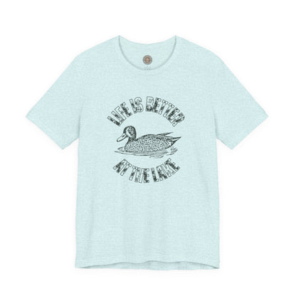 Life Is Better at the Lake Retro Duck Tee