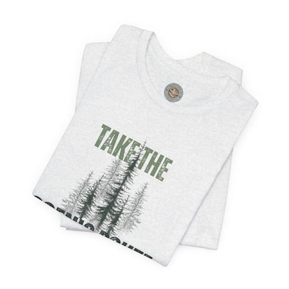 Take the Scenic Route Retro Tee — Vintage Outdoor Adventure T-Shirt