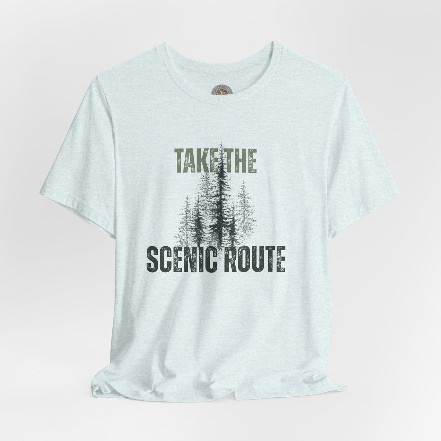Take the Scenic Route Retro Tee — Vintage Outdoor Adventure T-Shirt