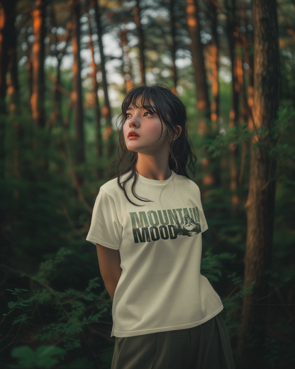 Retro Mountain Mood Tee — Vintage Outdoors Graphic T-Shirt