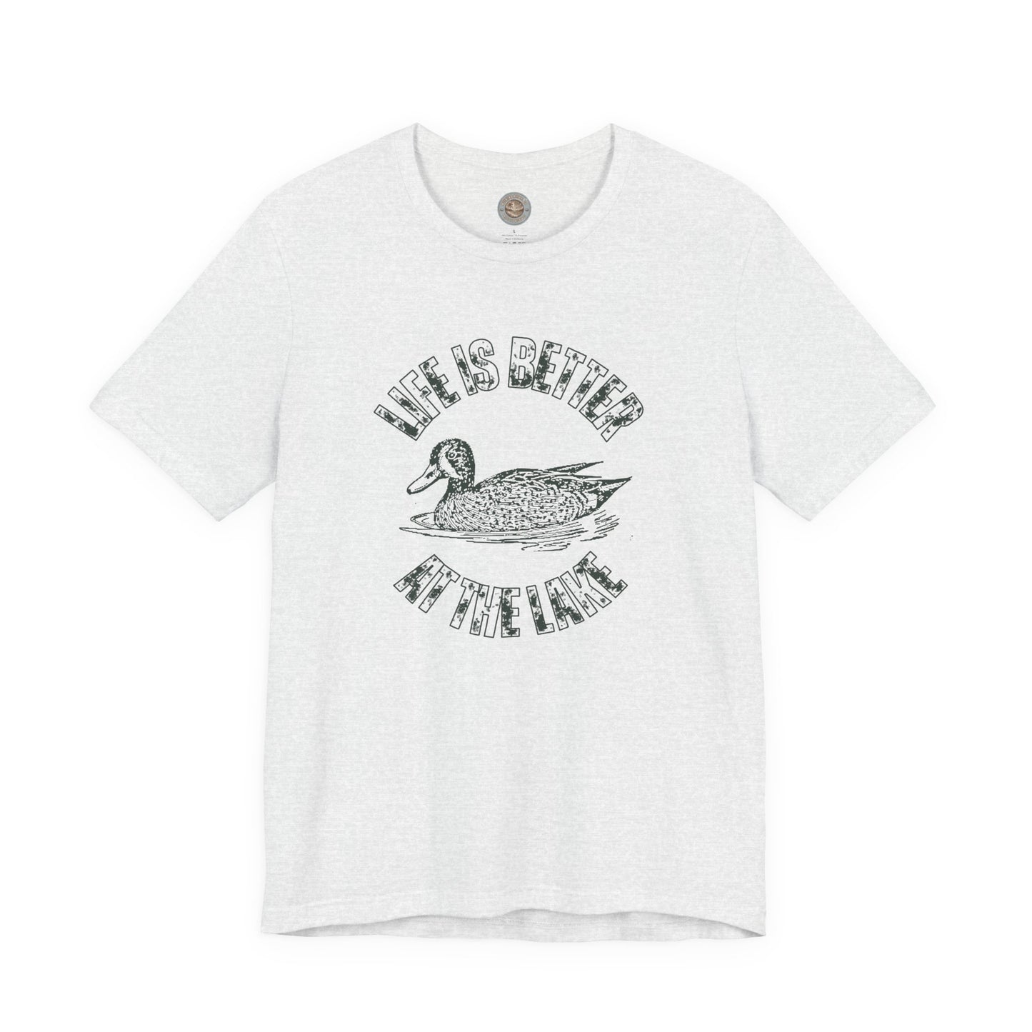 Life Is Better at the Lake Retro Duck Tee