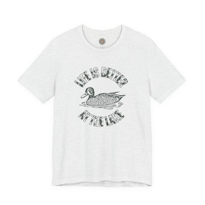 Life Is Better at the Lake Retro Duck Tee