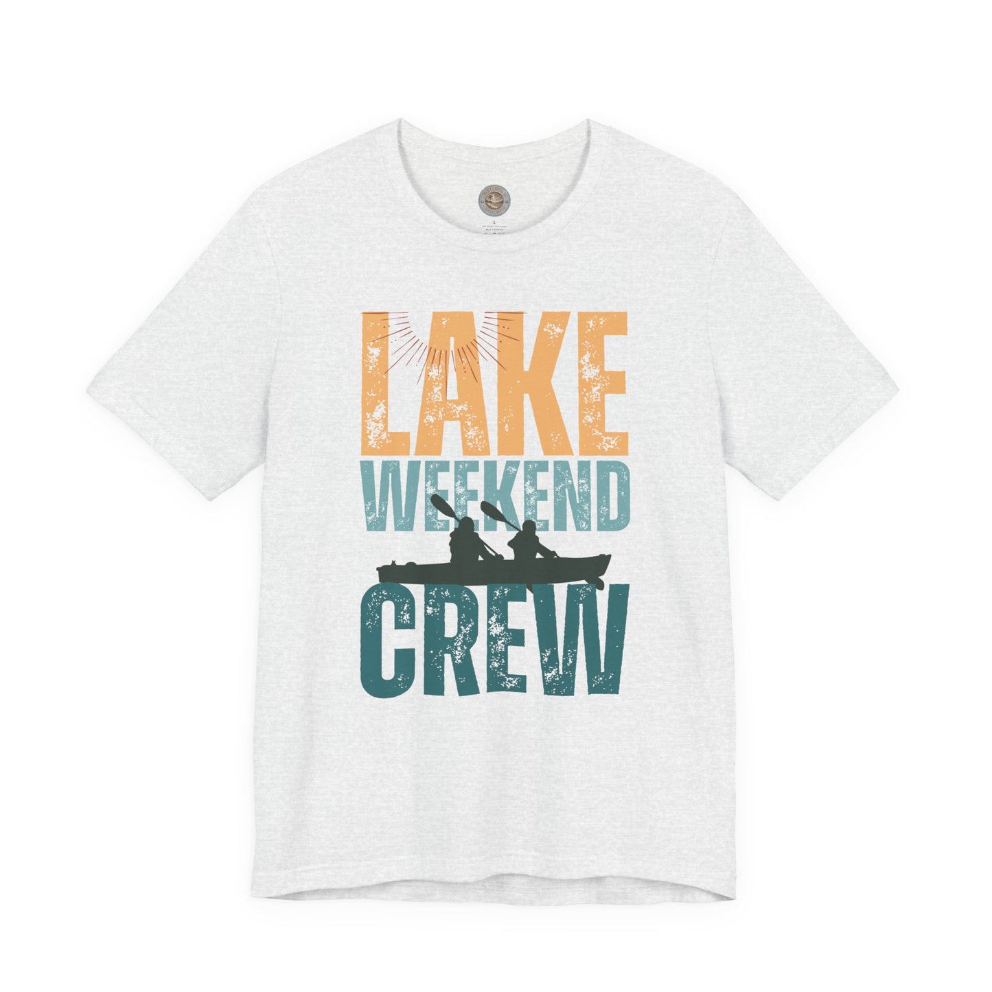 Lake Weekend Crew Paddle Edition Retro Letter Block Tee — Lake Weekend T-Shirt