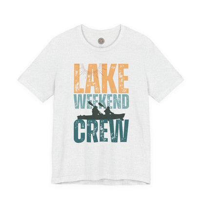 Lake Weekend Crew Paddle Edition Retro Letter Block Tee — Lake Weekend T-Shirt