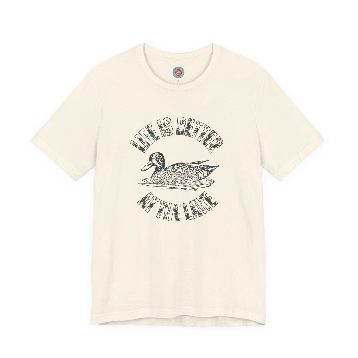 Life Is Better at the Lake Retro Duck Tee