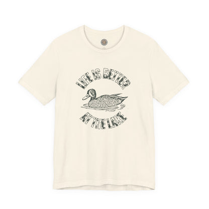 Life Is Better at the Lake Retro Duck Tee
