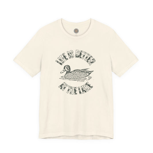 Life Is Better at the Lake Retro Duck Tee