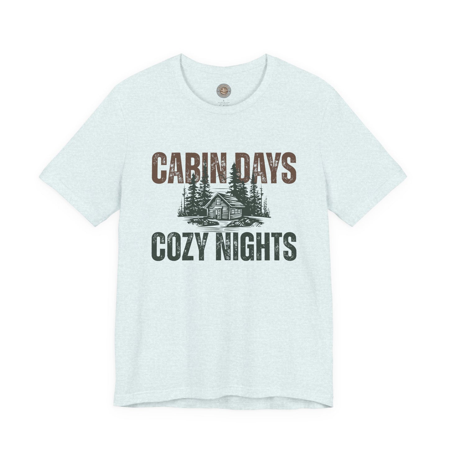 Cabin Days Cozy Nights Retro Tee — Vintage Mountain Outdoors T-Shirt