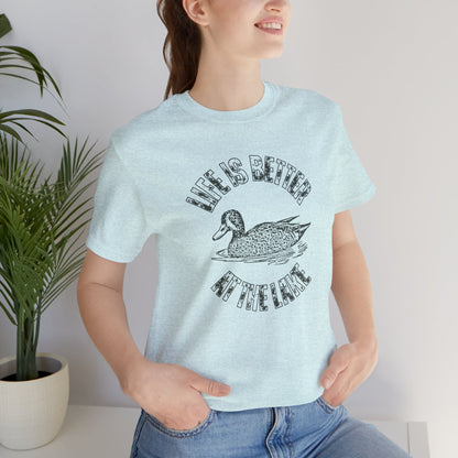 Life Is Better at the Lake Retro Duck Tee