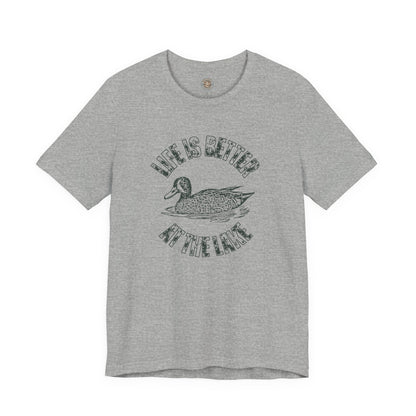 Life Is Better at the Lake Retro Duck Tee
