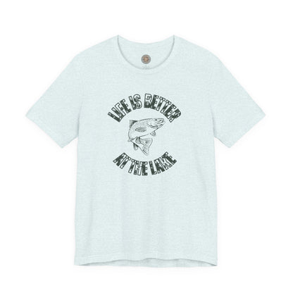Life Is Better at the Lake Retro Fish Tee