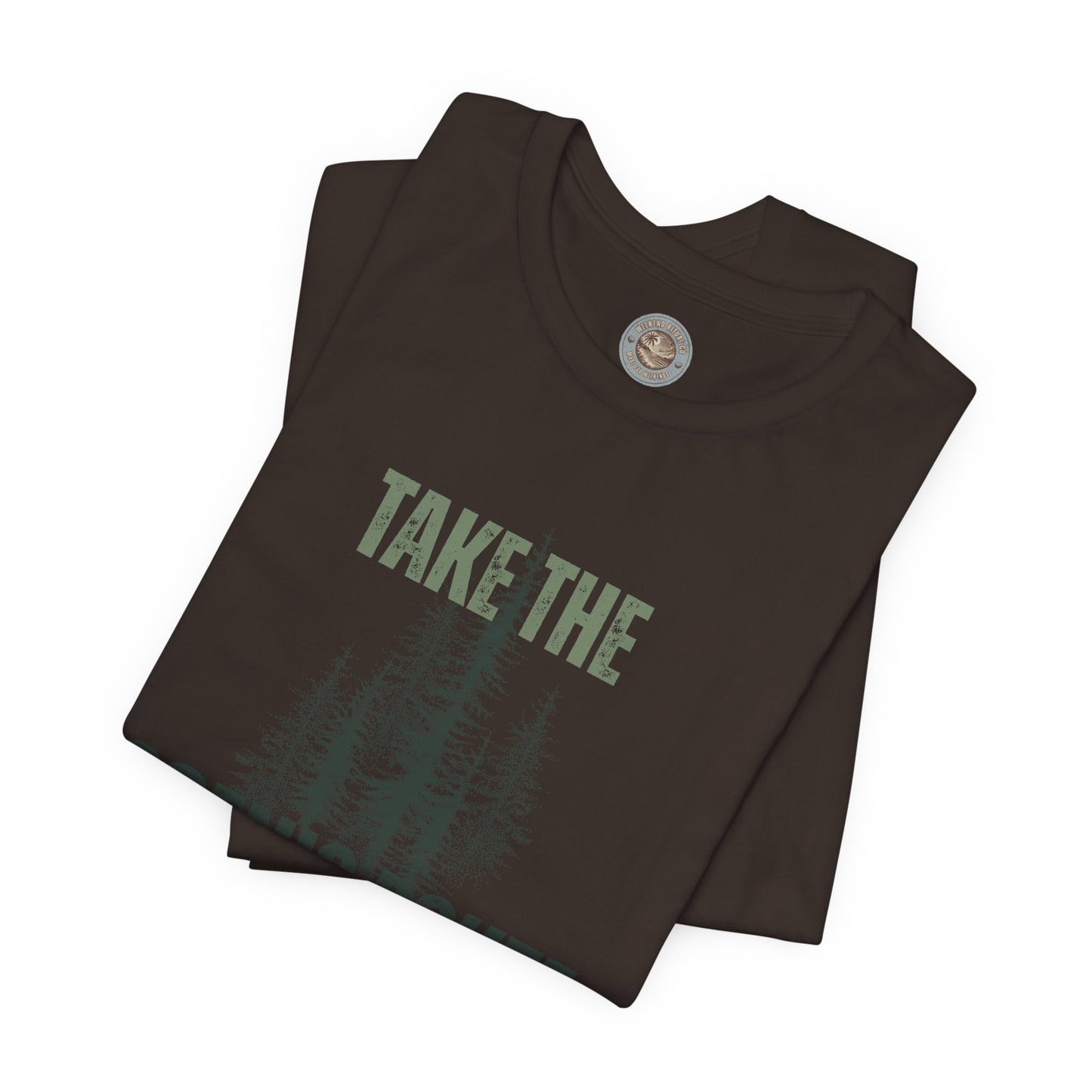 Take the Scenic Route Retro Tee — Vintage Outdoor Adventure T-Shirt